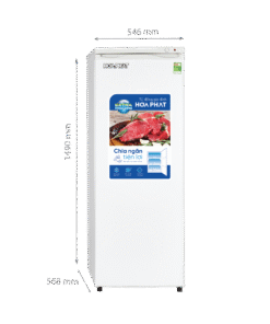 Tủ đông đứng Hòa Phát HPF UAH6208 208 lít 7 ngăn đông 3 huf 450s1r 07
