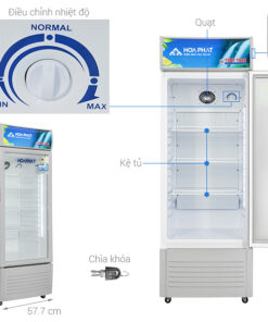 Tủ mát Hòa Phát HSR S6195 195 lít 6 tu mat hoa phat 195 lit hsr s6195 note